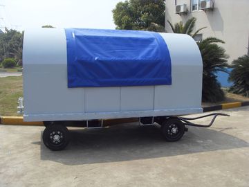 China Unidades fijas del toldo 5 del aeropuerto del equipaje del carro del tubo impermeable del cuadrado detrás del tirón proveedor