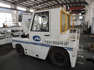 China Tractor de la remolque del aeropuerto del poder más elevado, bifurcación de Linde del tirón del equipo dos del apoyo en tierra proveedor