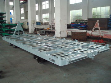 China carros del equipaje del aeropuerto de la capacidad de carga 15T dimensión de la plataforma de 691 de x 265 cm proveedor